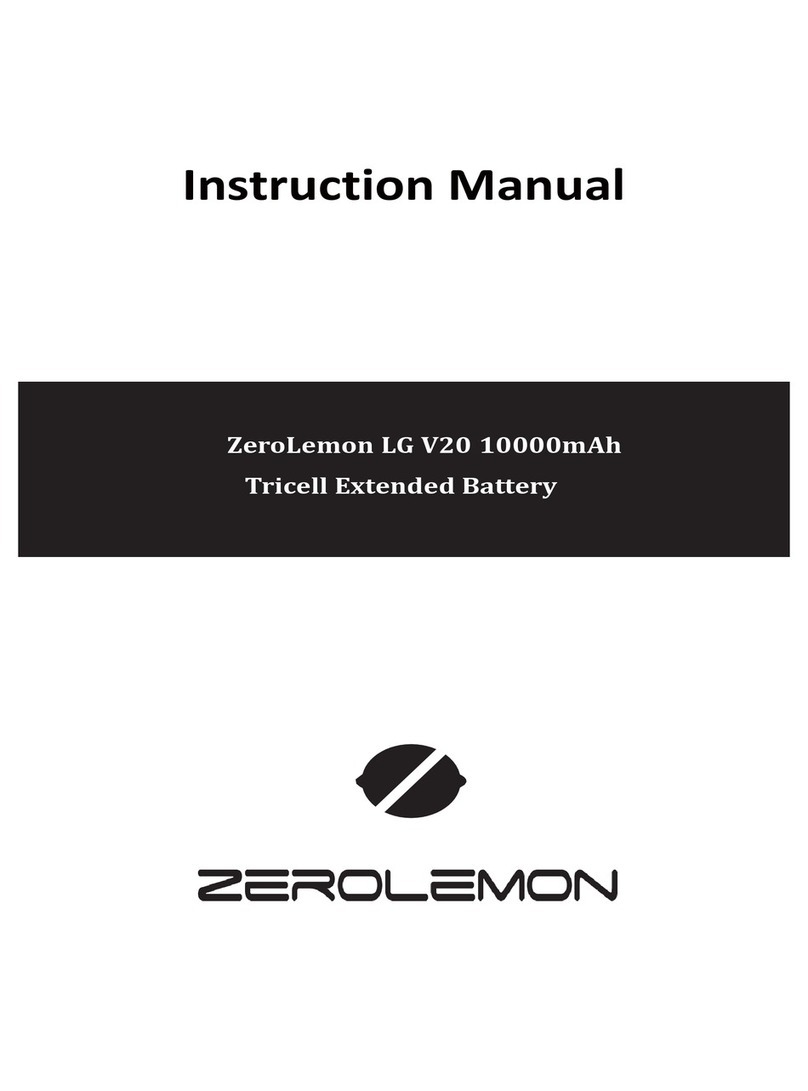 ZeroLemon LG V20 10000mAh instruction manual