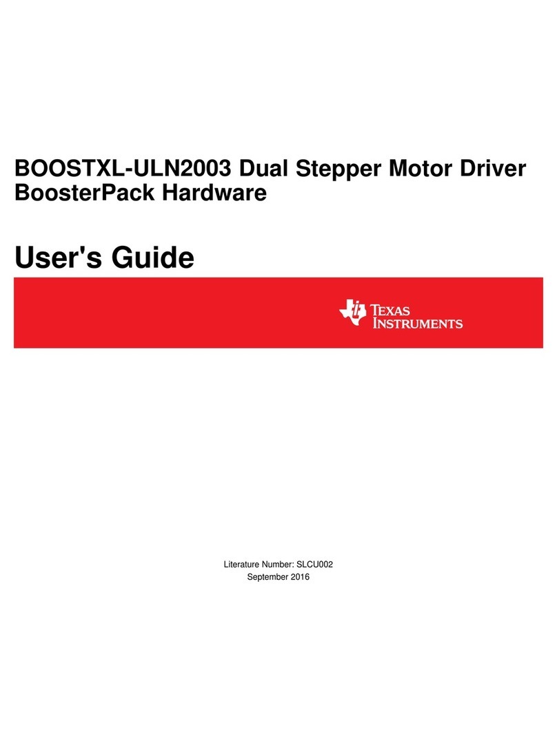 Texas Instruments BOOSTXL-ULN2003 user guide Texas Instruments BOOSTXL-ULN2003 user guide