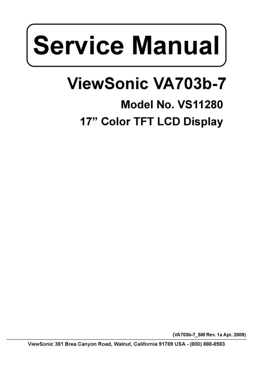 ViewSonic LCD Display VS11280 Service manual