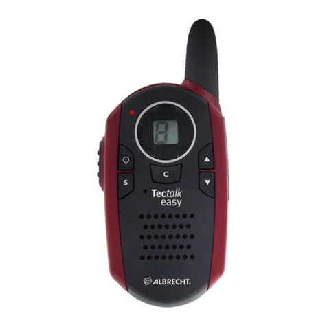 Albrecht tectalk easy User manual