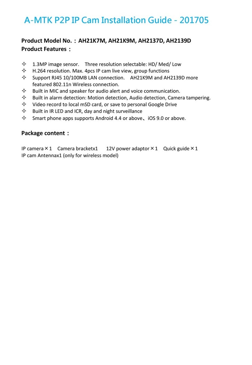 A-MTK AH21K7M installation guide