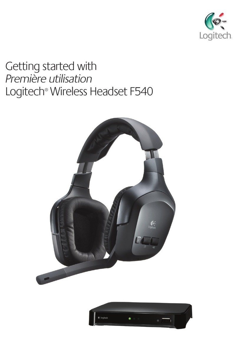 Logitech F540 User manual