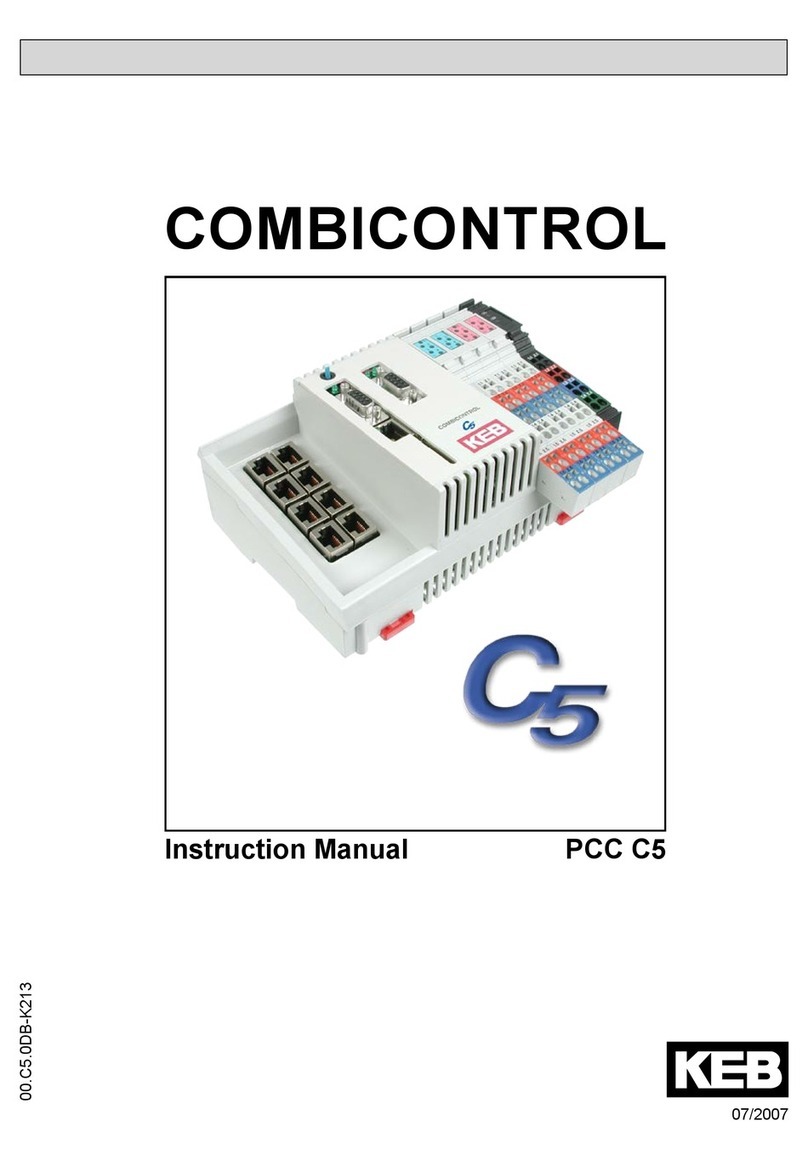 KEBCO combicontrol PCC C5 User manual