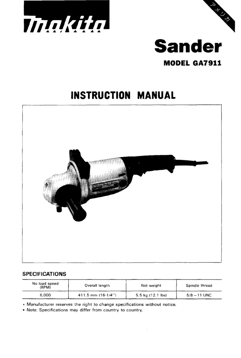 Makita GA7911 User manual
