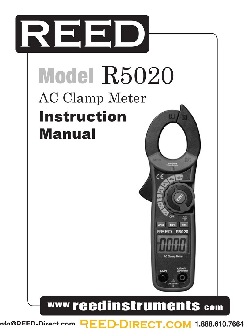 REED R5020 instruction manual