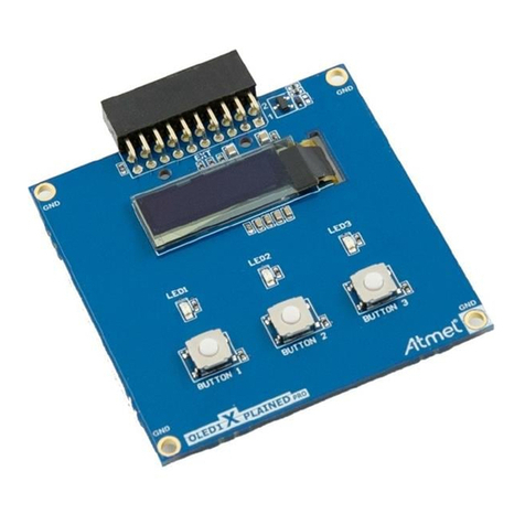 Atmel OLED1 Xplained Pro User manual Atmel OLED1 Xplained Pro User manual