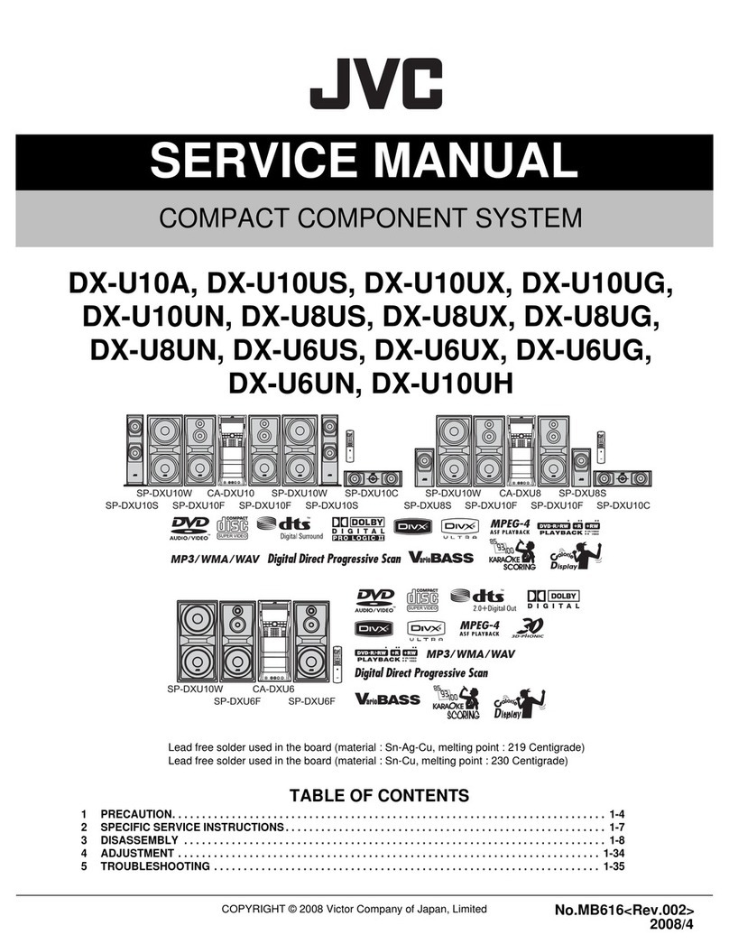 JVC DX-U10A User manual JVC DX-U10A User manual