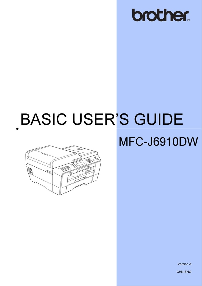 Brother MFC-J6910DW Operating and maintenance manual