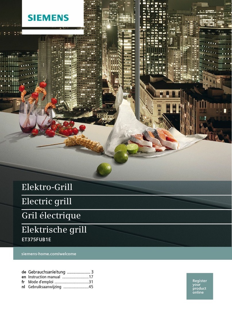 Siemens ET375FUB1E instruction manual