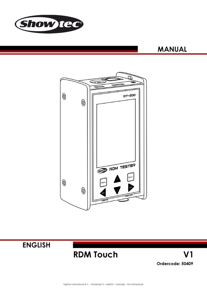 Show Tec RT-200 manual