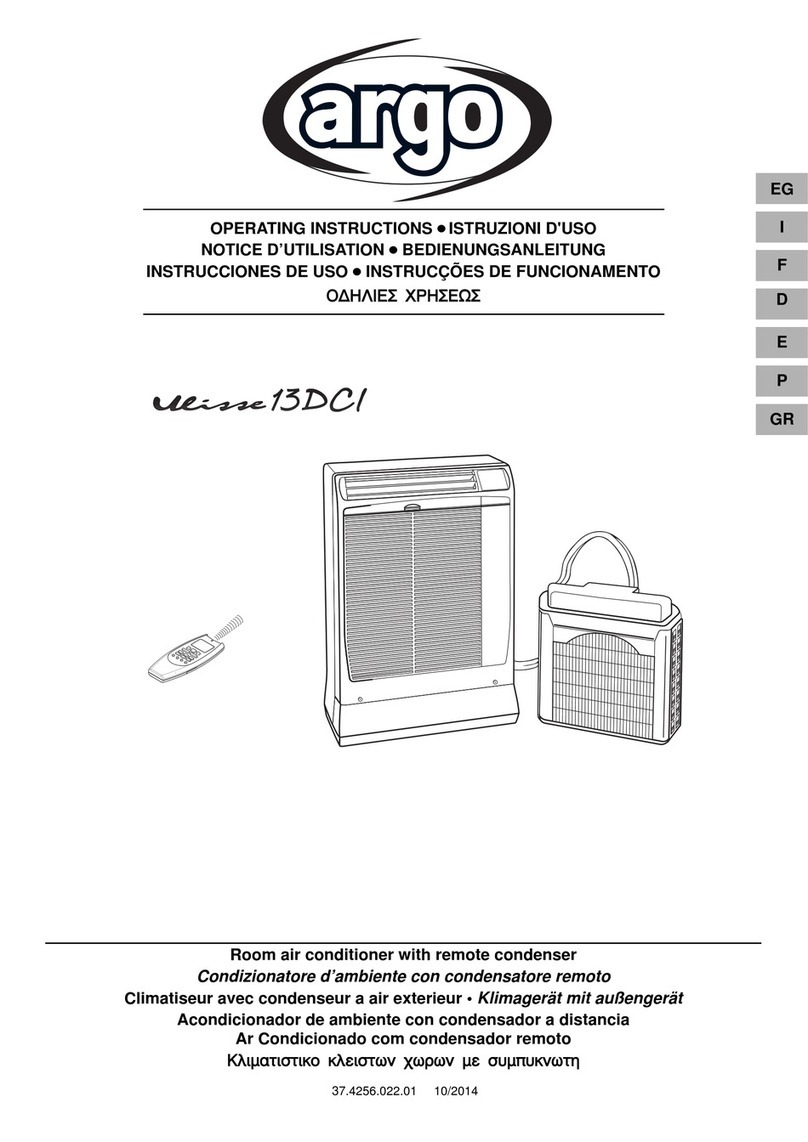 Argo Misse13DCI User manual