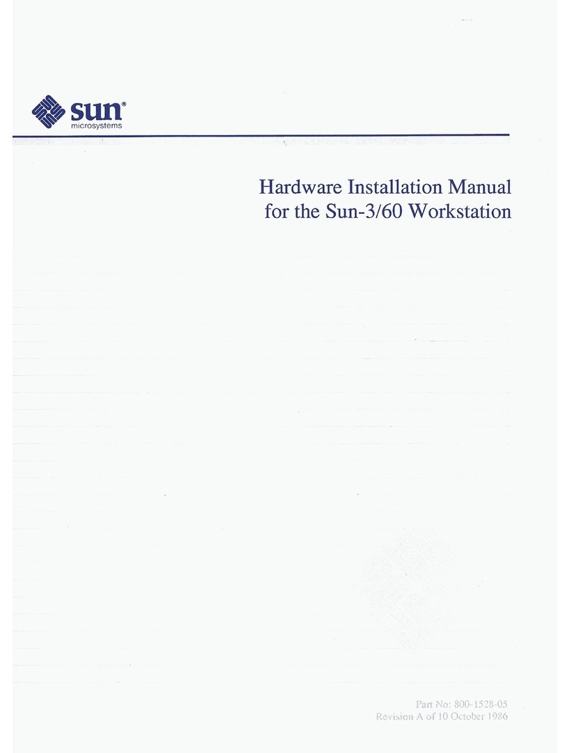 Sun Microsystems Sun-3/60 Assembly instructions