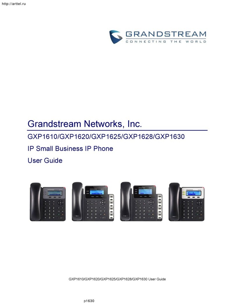 Grandstream Networks GXP1610 User manual