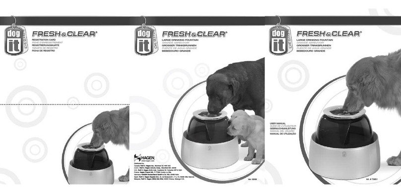 Dog it Fresh & Clear user manual