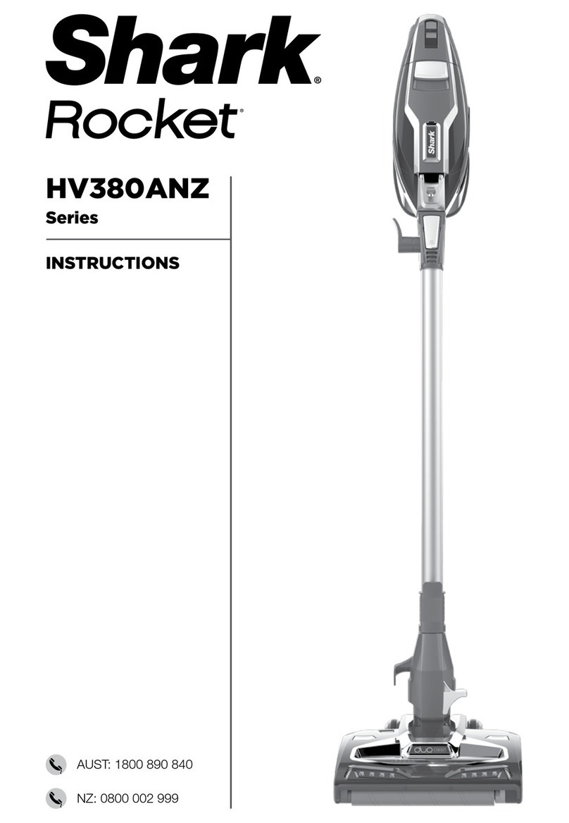 Shark HV380ANZ Series User manual