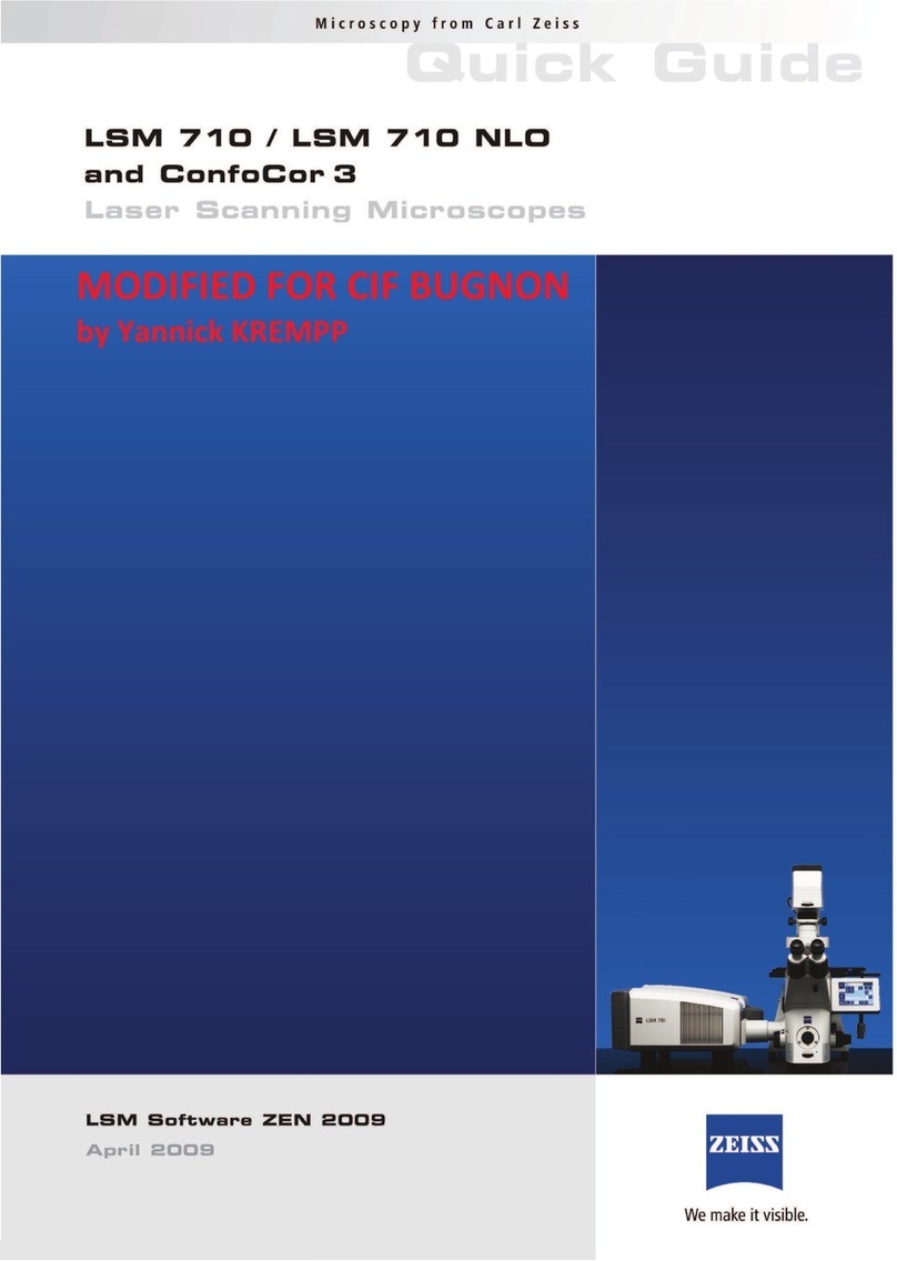 Zeiss LSM 710 User manual