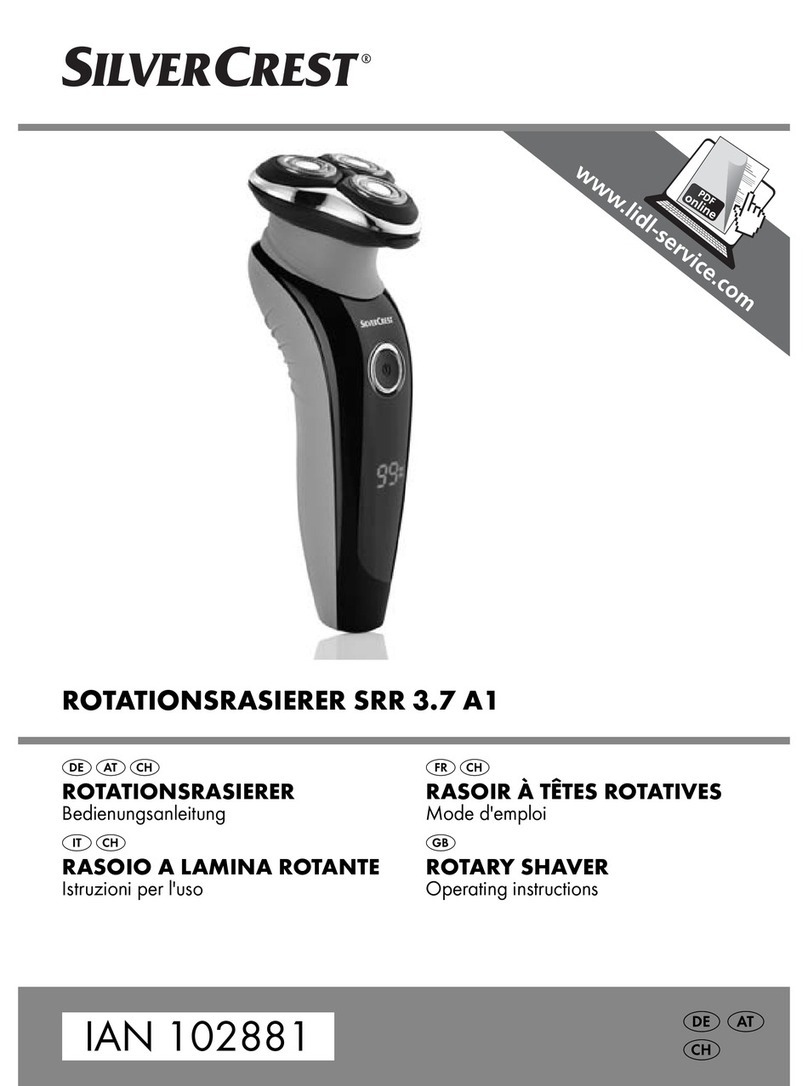 Silvercrest SRR 3.7 A1 operating instructions