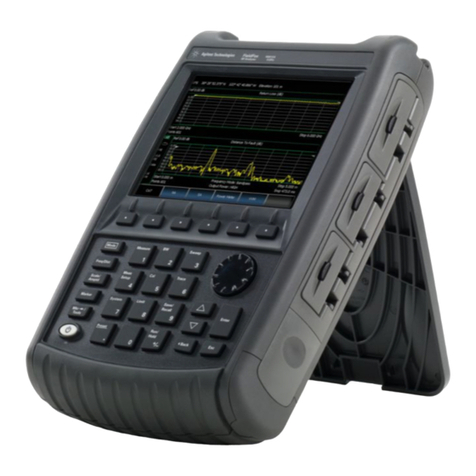 Agilent Technologies FieldFox N9912A User manual