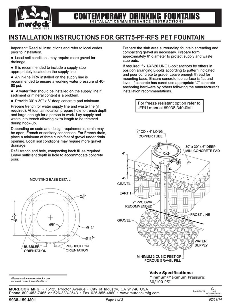 Murdock GRT75-PF-RFS installation instructions