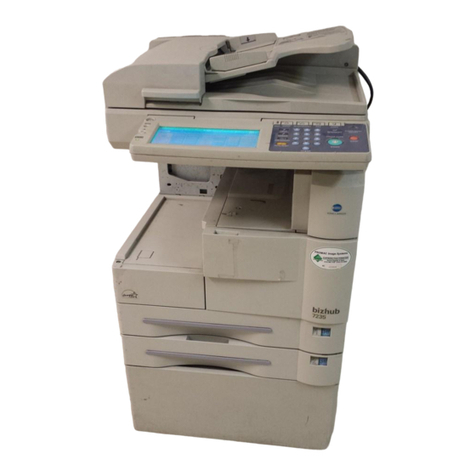 Konica Minolta 7145 Service manual
