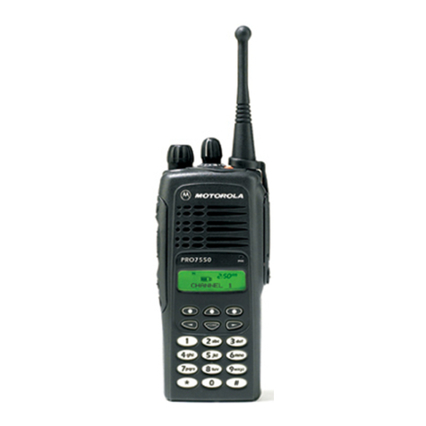 Motorola PRO7550 User manual