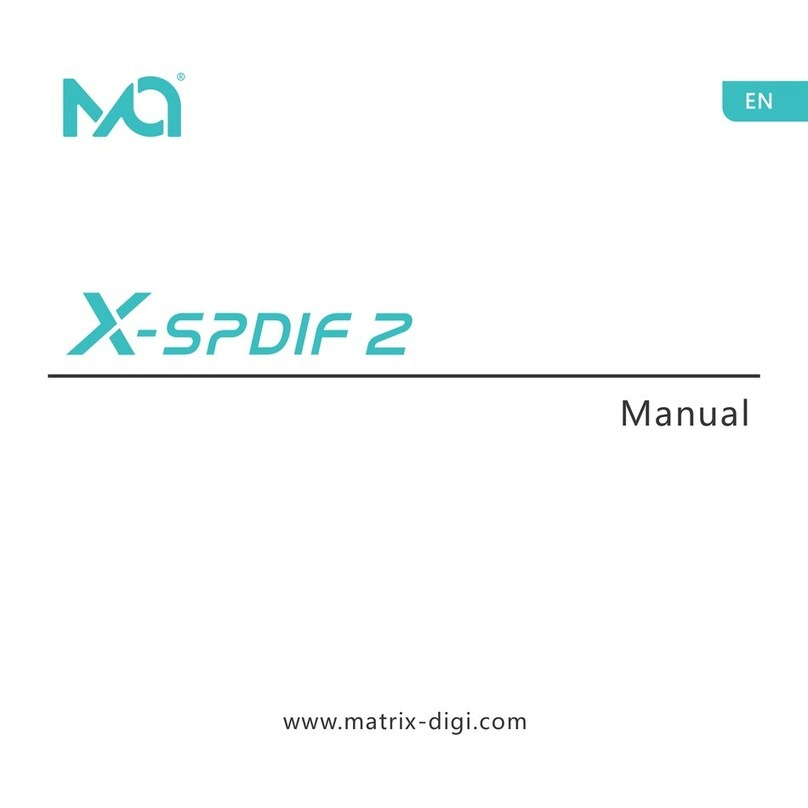 Matrix X-spdif 2 manual