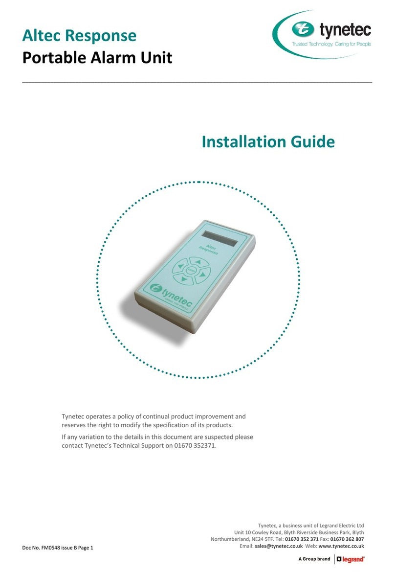 Tynetec Altec Response installation guide