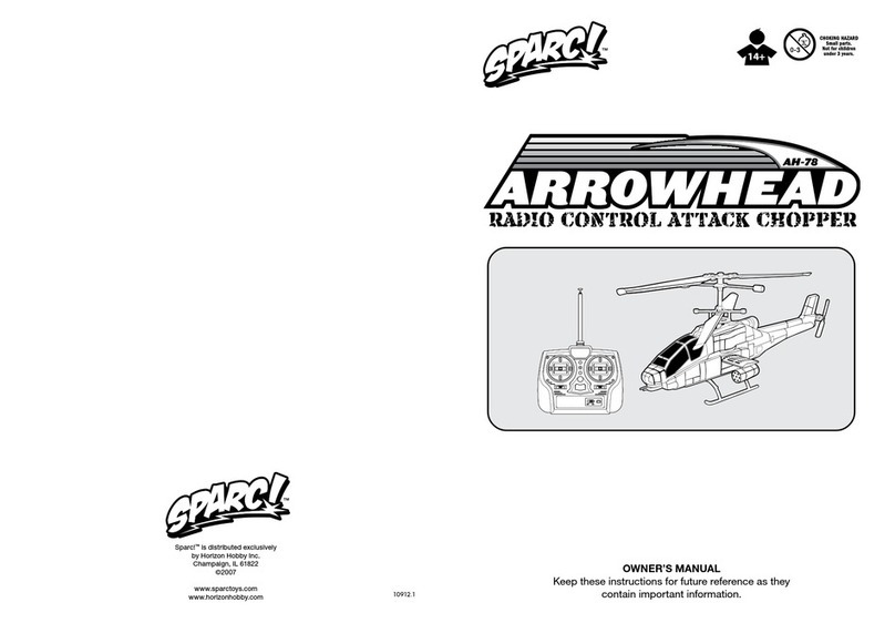 Sparc Arrowhead SPJ1300 User manual