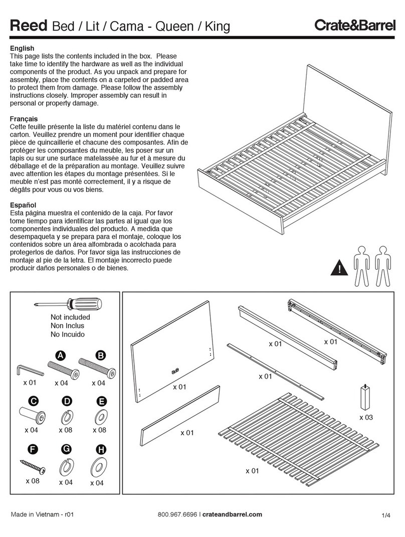 Crate&Barrel Reed User manual