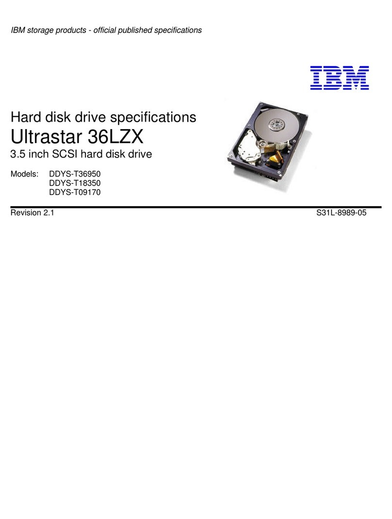 IBM Ultrastar 36LZX Specifications