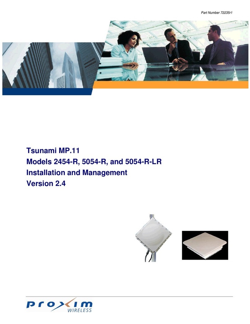 Proxim Antenna Tsunami MP.11 Installation and management guide Proxim Antenna Tsunami MP.11 Installation and management guide