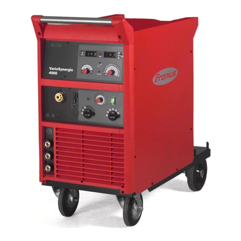 FRO­NIUS VarioSynergic 3400 User manual