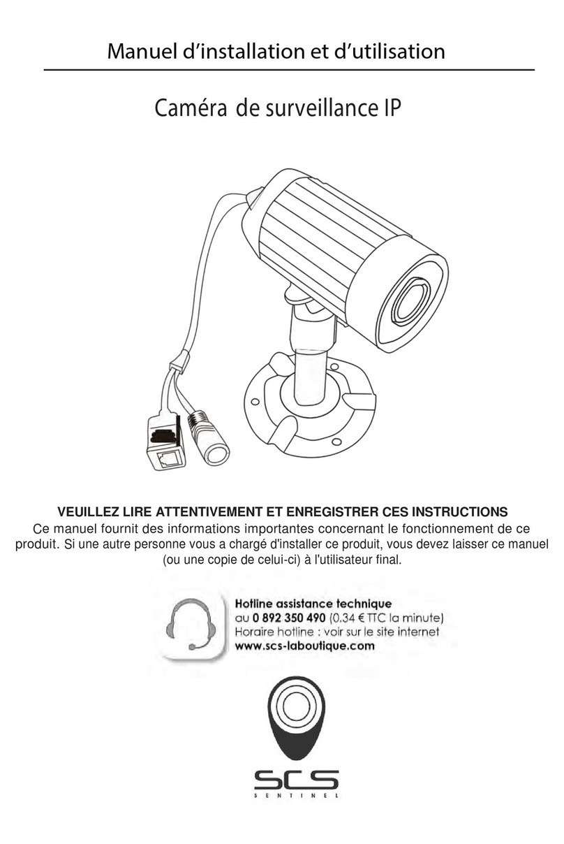 SCS IP-562M Installation and operating instructions