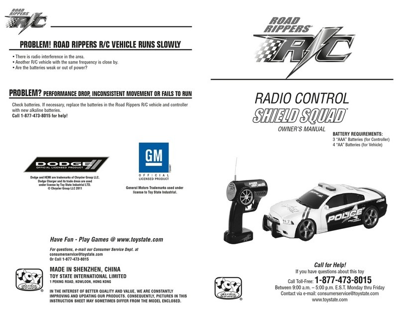 Toy State SHIELD SQUAD owner's manual
