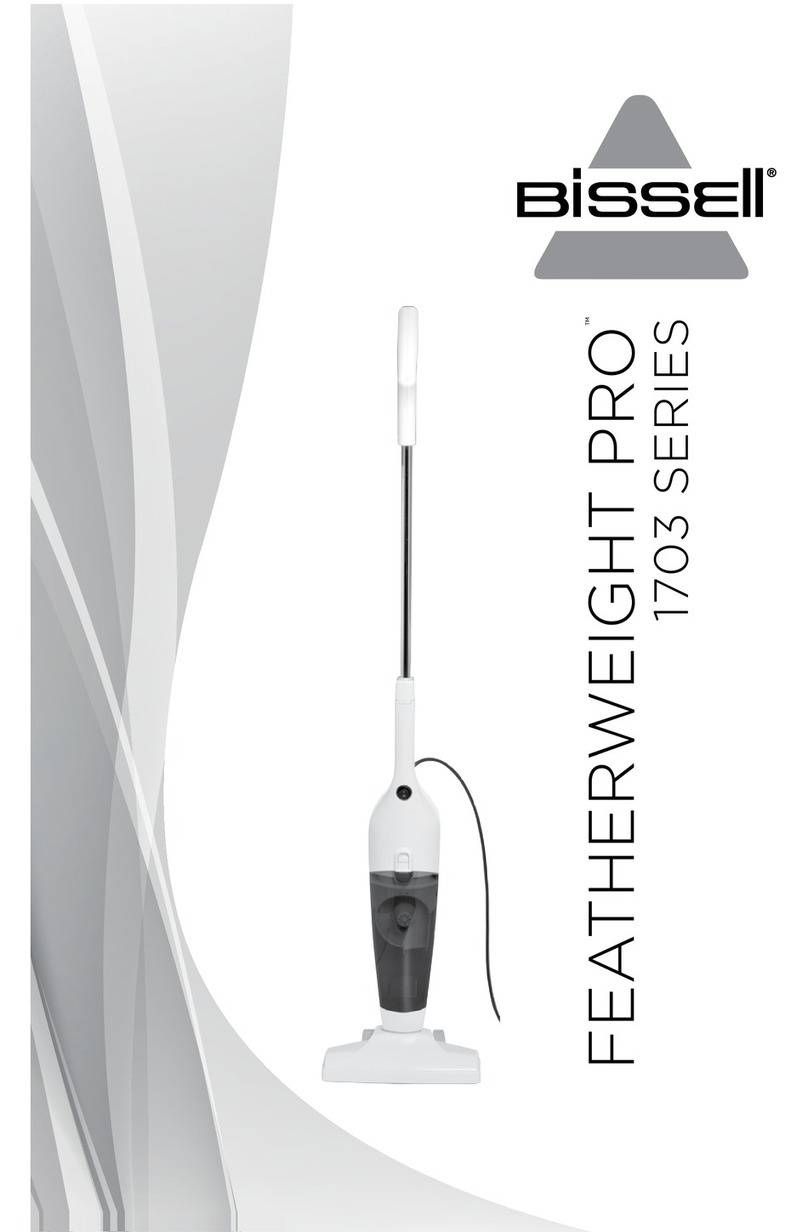 Bissell 1703 SERIES User manual