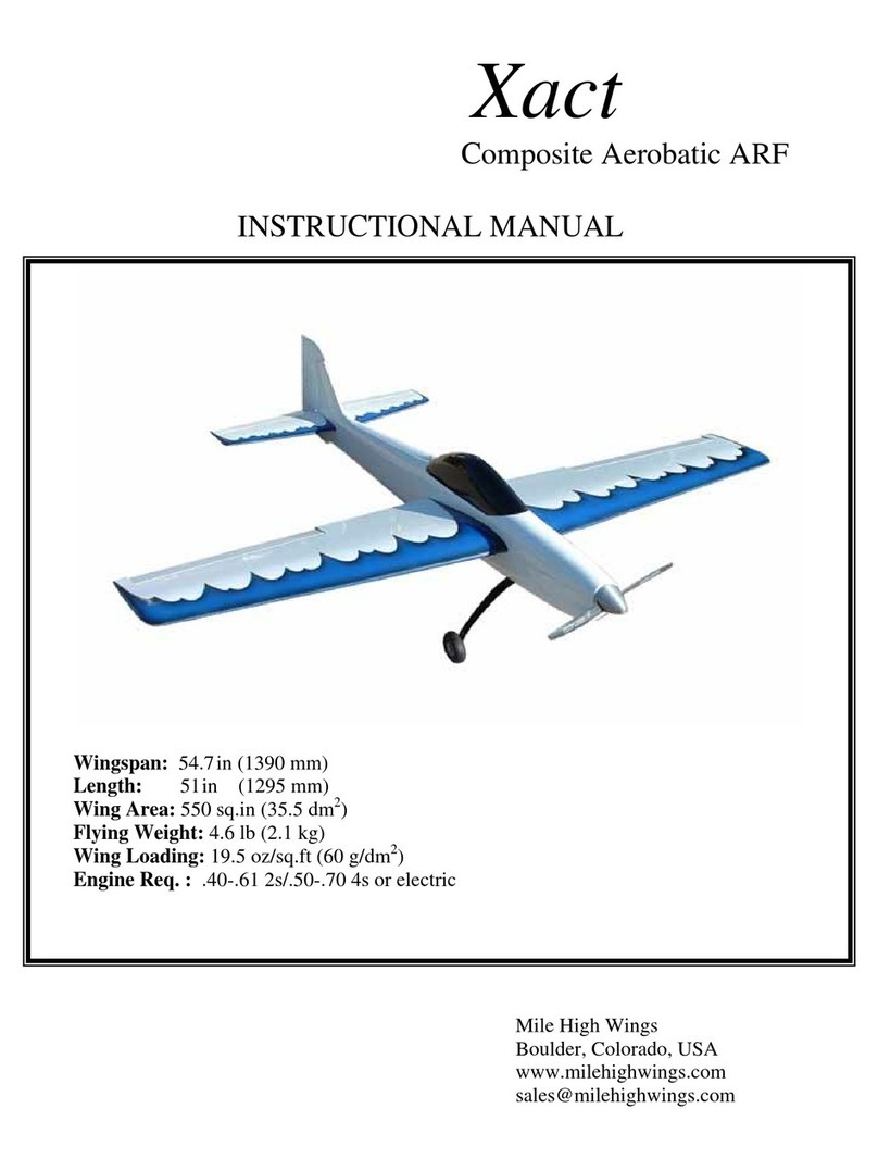 MILE HIGH WINGS XACT instruction manual