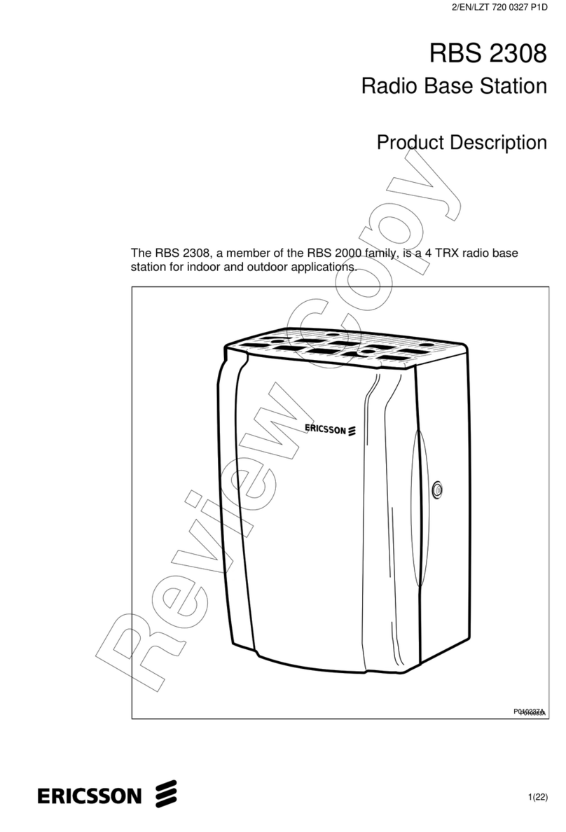 Ericsson RBS 2308 Technical specifications Ericsson RBS 2308 Technical specifications
