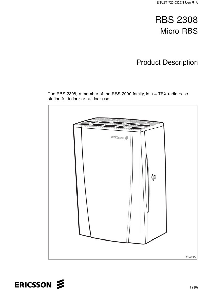 Ericsson RBS 2308 Technical specifications Ericsson RBS 2308 Technical specifications