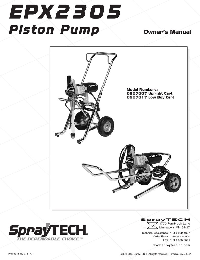 SprayTECH EPX2305 owner's manual