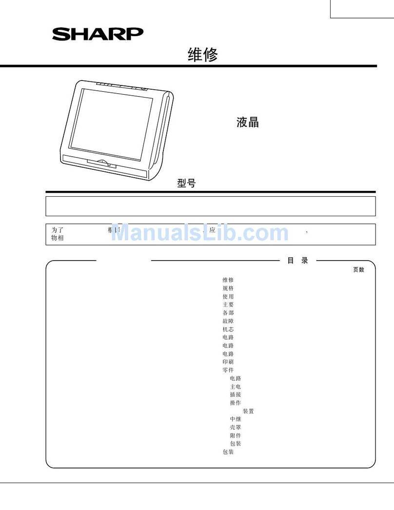 Sharp LC-10A2H-S/A User manual