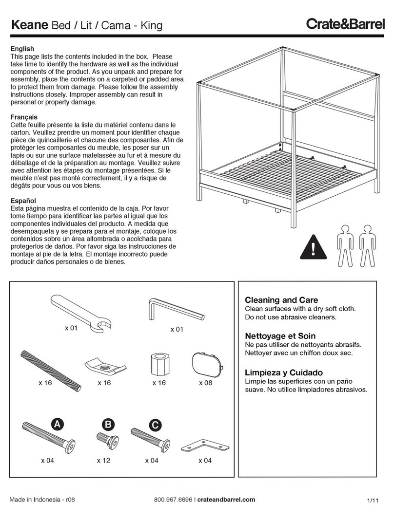 Crate&Barrel Keane User manual
