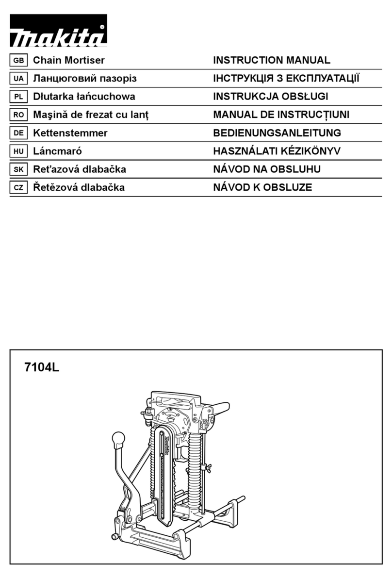 Makita 7104L instruction manual