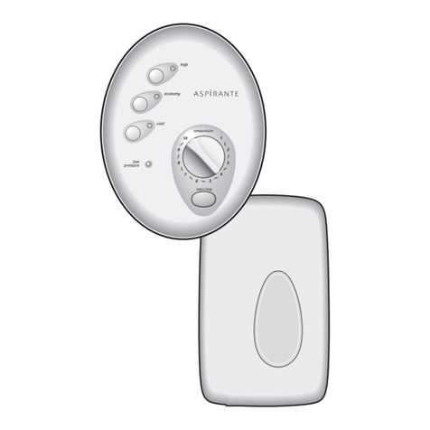 Triton ASPIRANTE Installation and operating instructions
