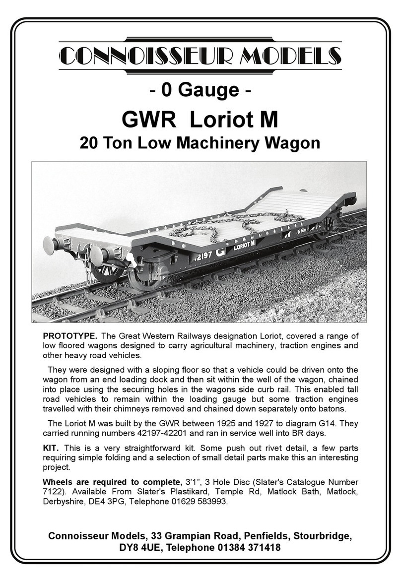 Connoisseur Models GWR Loriot M instructions