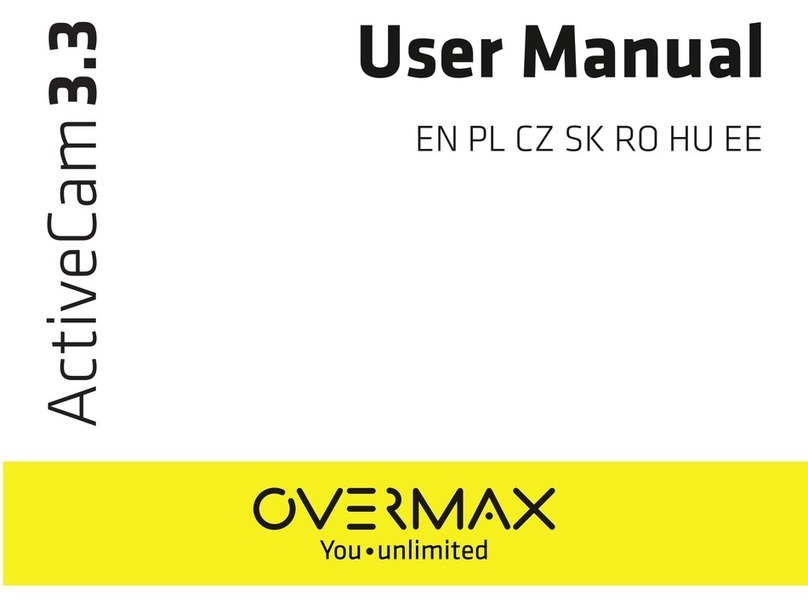 Overmax ActiveCam 3.3 user manual