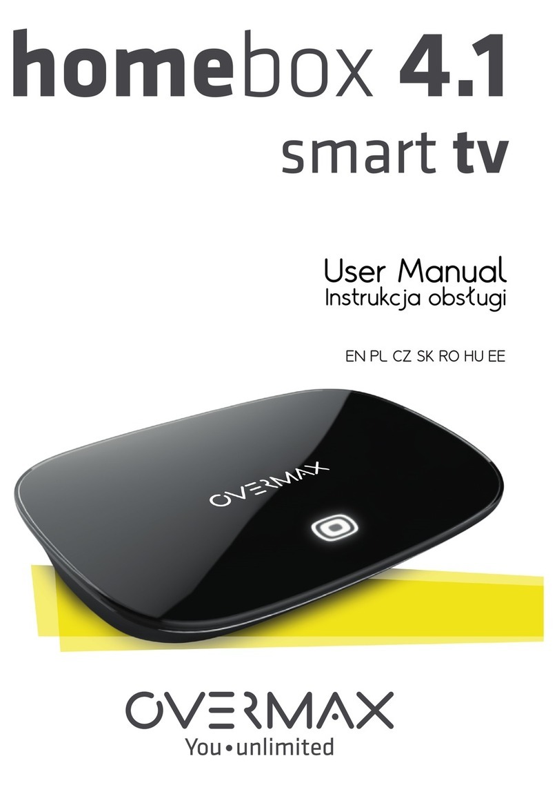 Overmax HomeBox 4.1 user manual