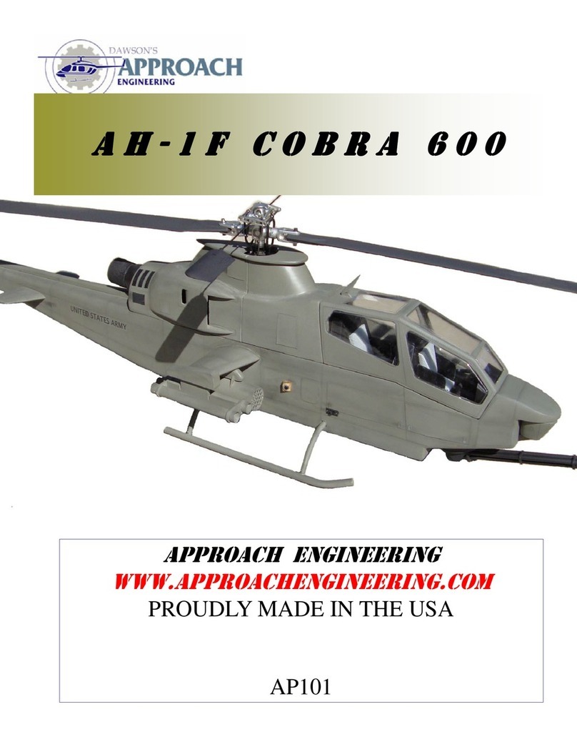 Approach Engineering AH-1F Cobra Electric User manual