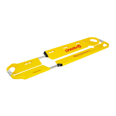Ferno SCOOP EXL Stretcher User and maintenance manual