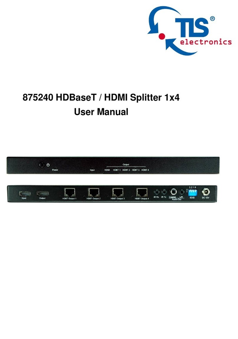 TLS 875240 user manual