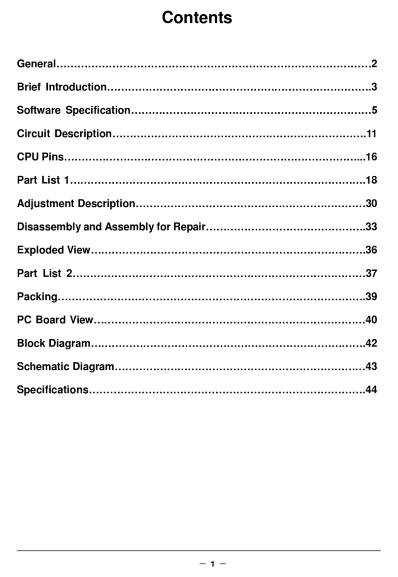 Hytera TC-600 Service manual